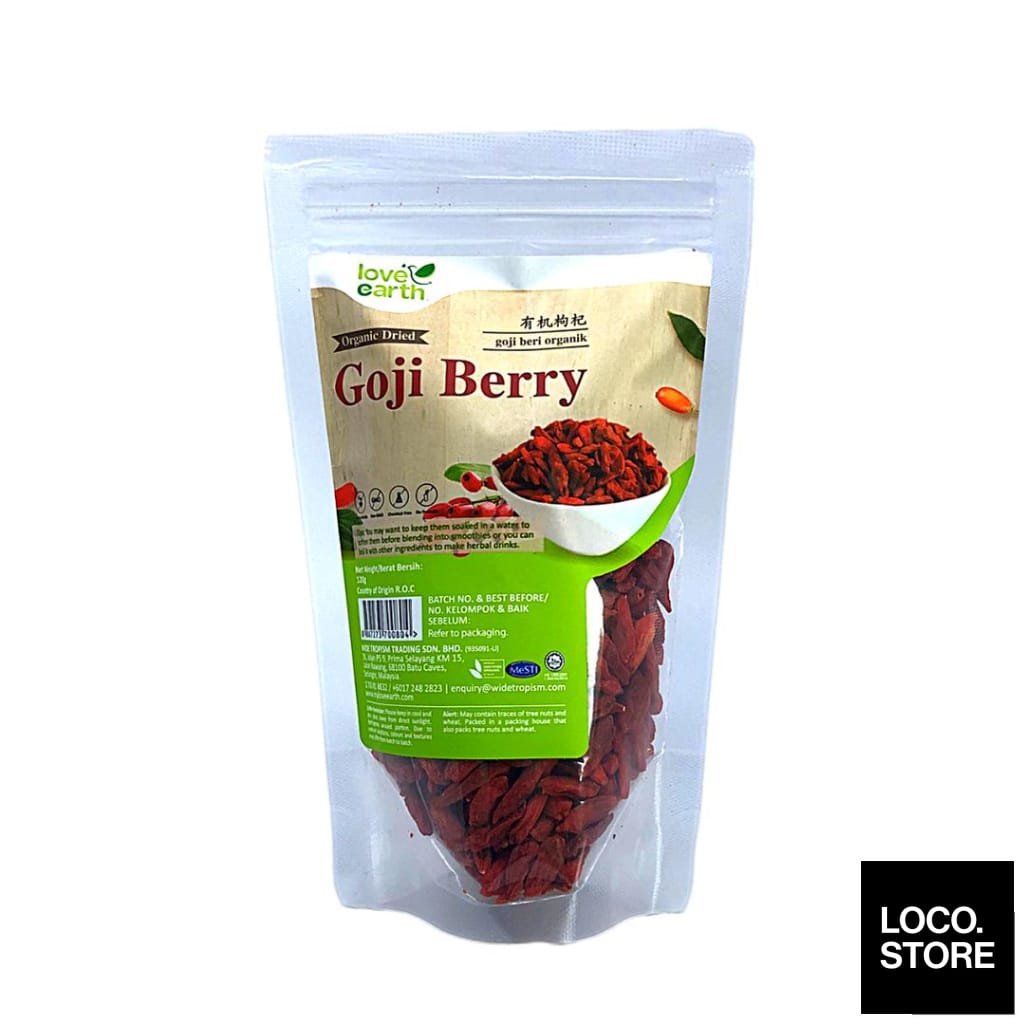 Love Earth Goji Berry 120g - Health & Wellness