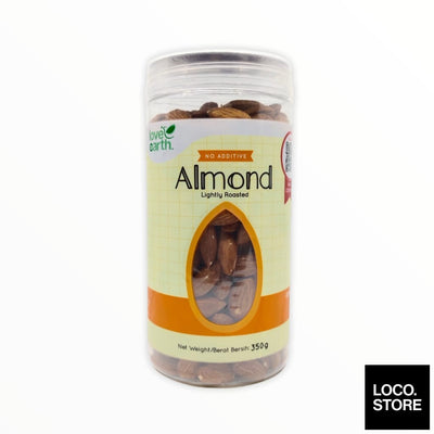 Love Earth Lightly Salted Almond 350g - Snacks