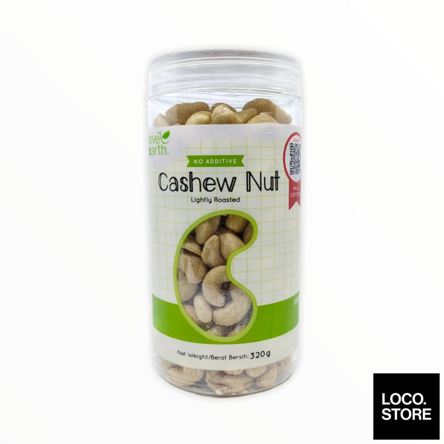 Love Earth Lightly Salted Cashew 320g - Snacks