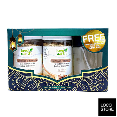 Love Earth Mushroom Seasoning 150g Twin Pack With Free 