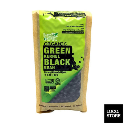 Love Earth Organic Green Kernel Black Bean 500g - Health & 