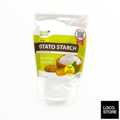 Love Earth Organic Potato Starch 250g - Health & Wellness