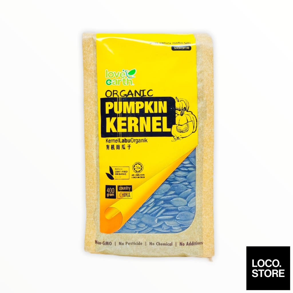 Love Earth Organic Pumpkin Kernel 400g - Health & Wellness