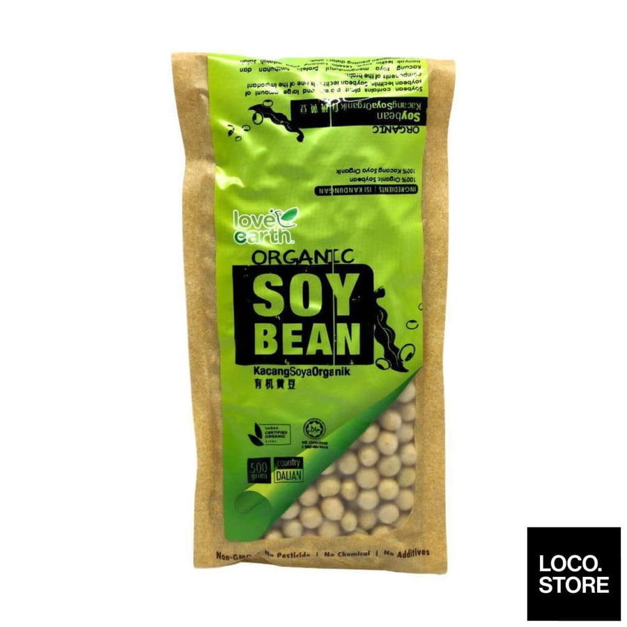 Love Earth Organic Soybean 500g - Health & Wellness