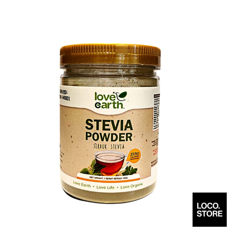 Love Earth Organic Stevia Powder 120g - Cooking & Baking