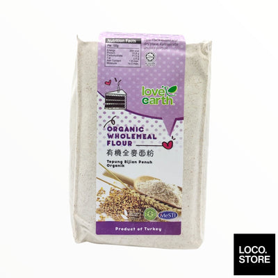 Love Earth Organic Wholemeal Flour 900g - Health & Wellness