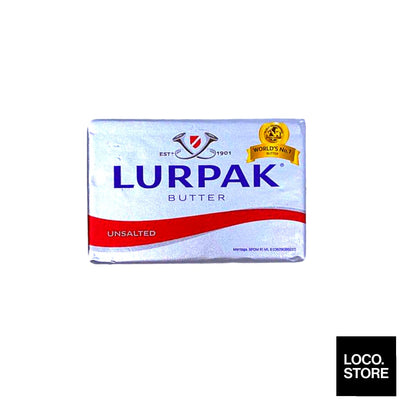 Lurpak Butter in Foil Unsalted 200g - Dairy & Chilled