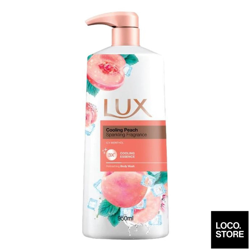 Lux Shower Cooling Peach 950ml - Bath & Body