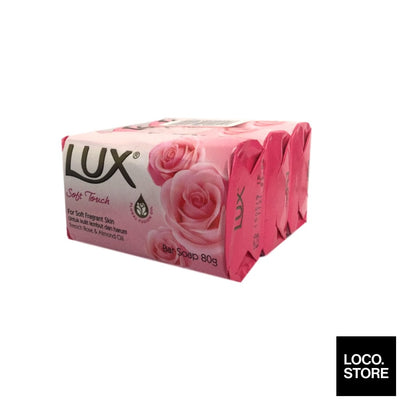 Lux Soft Touch Bar Soap 3X80G - Bath & Body