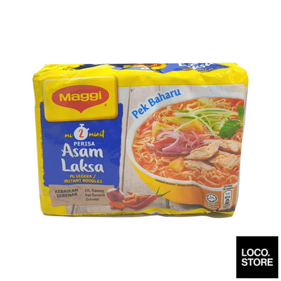 Maggi 2-Minute Instant Noodle Asam Laksa 5x78g - Instant 