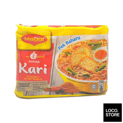 Maggi 2-Minute Instant Noodle Curry 5x79g - Instant Foods
