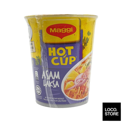 Maggi Hot Cup Instant Noodle Asam Laksa 60g - Instant Foods