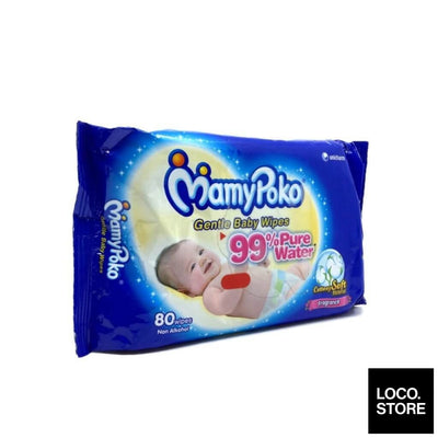 Mamy Poko Baby Wipes With Fragrance 80 sheets - Baby & Child