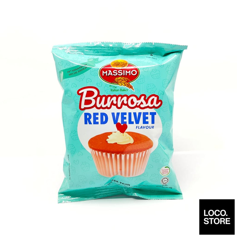 Massimo Burrosa Red Velvet 45g - Bakery