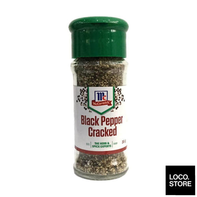 Mccormick Black Pepper Cracked 35G - Cooking & Baking