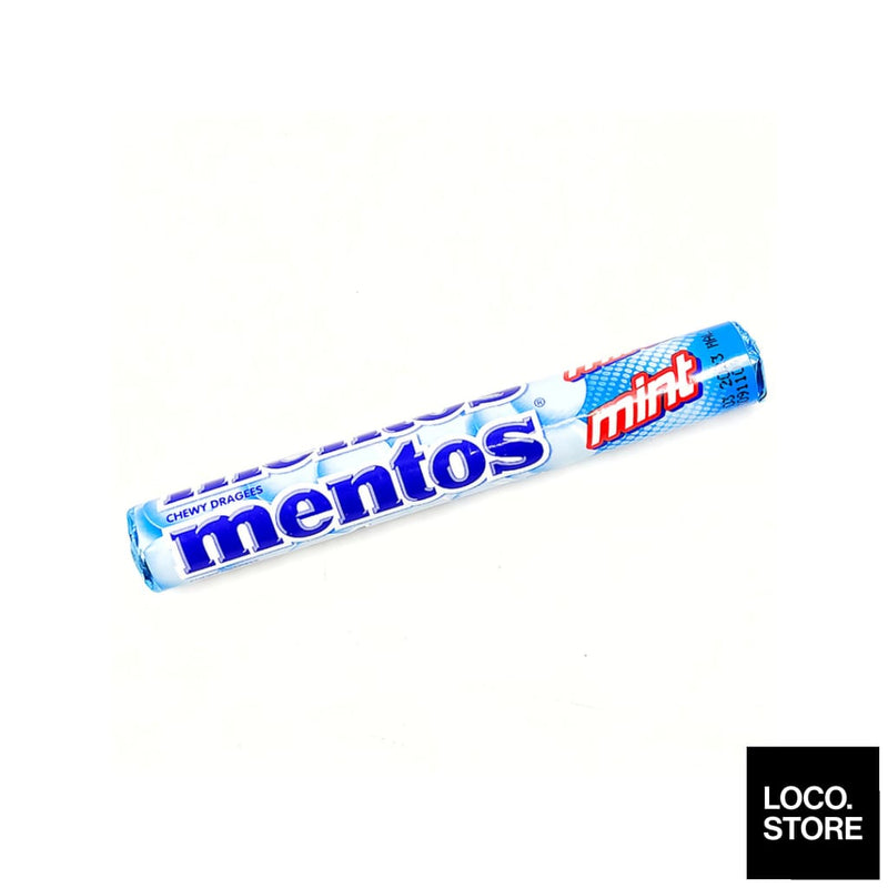 Mentos Chewy Dragees Mint 37g - Biscuits Chocs & Sweets