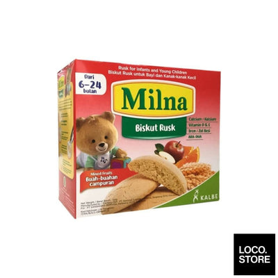 Milna Baby Rusk Mix Fruit 130g - Baby & Child