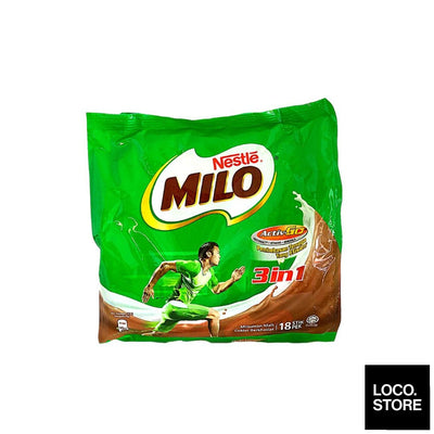 Milo 3 In 1 Activ-Go Mixes 18X33G - Beverages