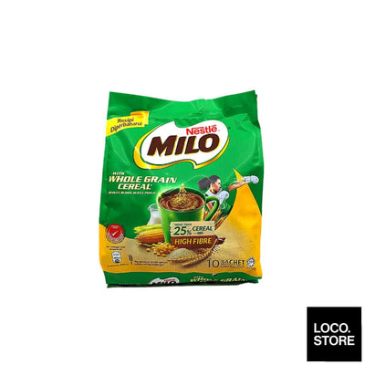 Milo Act-Go Whole Grain Cereal 10X36G - Beverages