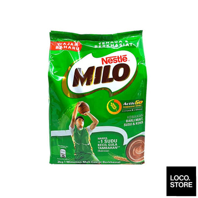 Milo Refill Pack 2kg (Nestle) - Beverages