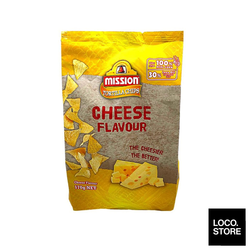 Mission Chips Cheese 170G - Snacks