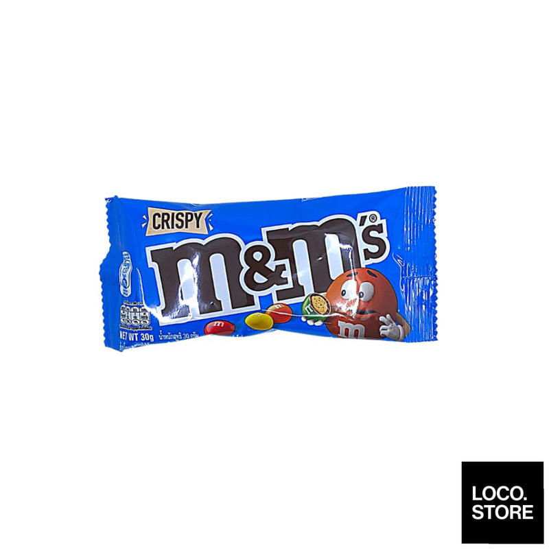 M&M’S Crispy 30G (wafer chocolate) - Biscuits Chocs & Sweets