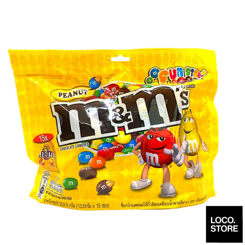 M&M’S Peanut Funsize 202.5G - Biscuits Chocs & Sweets