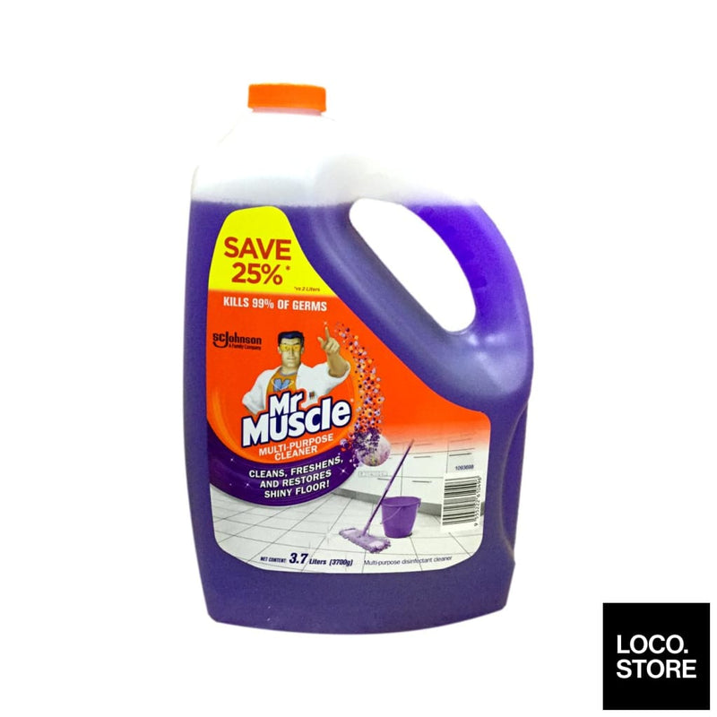 Mr Muscle All Purpose Cleaner 3.7L Lavender - Household