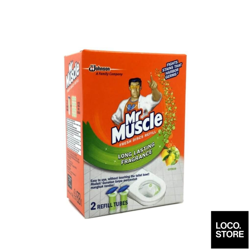 Mr Muscle Citrus (Refill Pack) 76g X 12 - Household