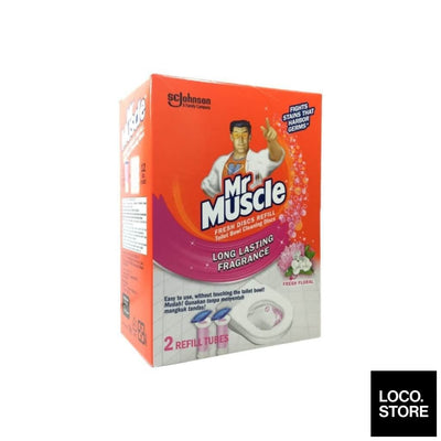 Mr Muscle Fresh Floral (Refill Pack) 12 discs/ 76g - 