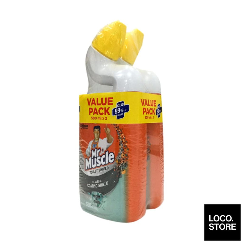 Mr Muscle Toilet Bowl Cleaner - Extra Power Toilet Shield