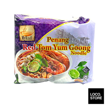 MyKuali Penang Noodle Red Tom Yum Goong 105Gx4 - Instant 