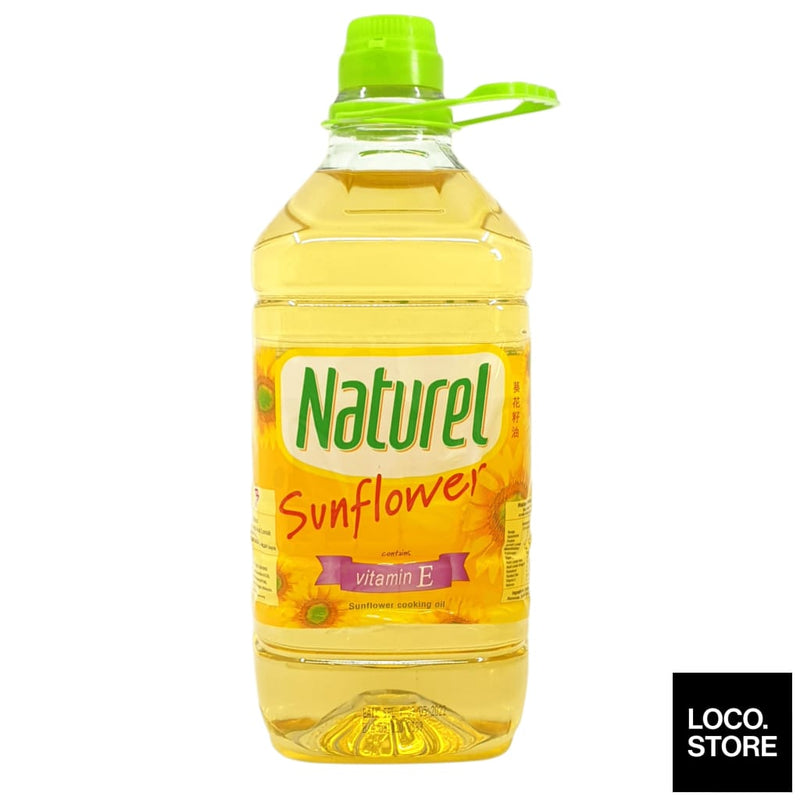 Naturel Pure Sunflower Cooking Oil 3kg - Cooking & Baking