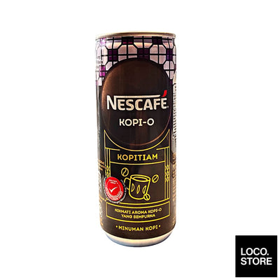 Nescafe Kopi O Nutrf Can 240ml - Beverages