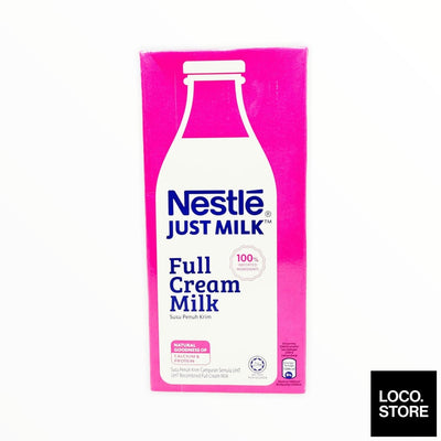 Nestle Just Milk Full Cream Milk 1L - Dairy & Chilled