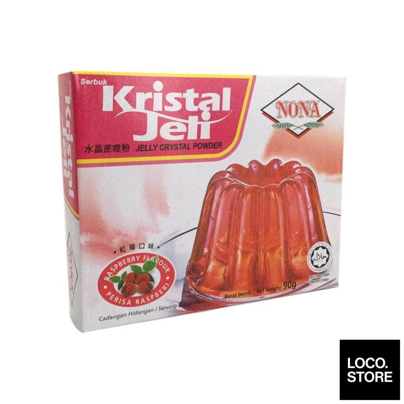 Nona Crystal Jelly Raspberry 90G - Cooking & Baking