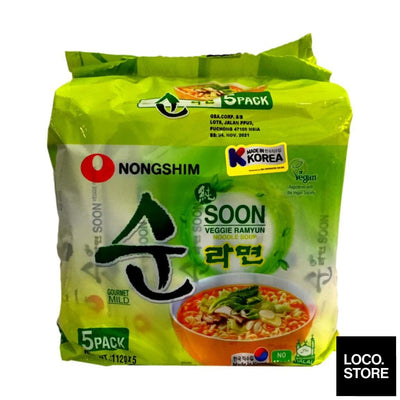 Nongshim Soon Noodle (5X112G) - Instant Foods