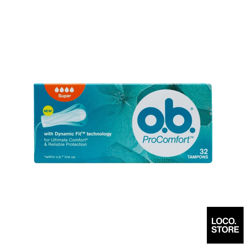 OB Tampon Procomfort Super 32S - Health & Wellness