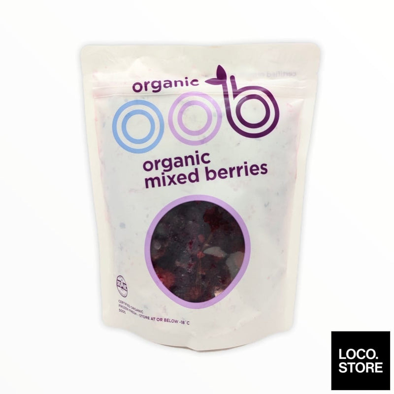 OOB Organic Mixed Berries 550g - Frozen Foods