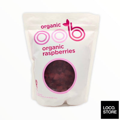 OOB Organic Raspberries 450g - Frozen Foods