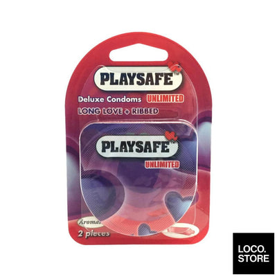 Playsafe Easy Pack Long Love + Ribbed 2S - Health & Wellness