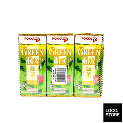 Pokka Jasmine Green Tea 6X250ml - Beverages