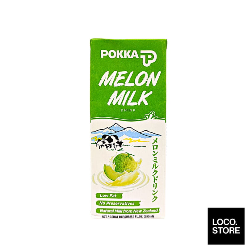 Pokka Melon Milk 250ml - Beverages