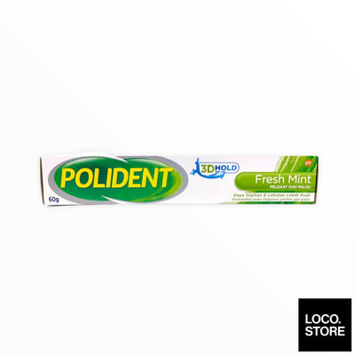 Polident Fresh Mint Cream 60G Promo RM21.30 - Oral Hygiene