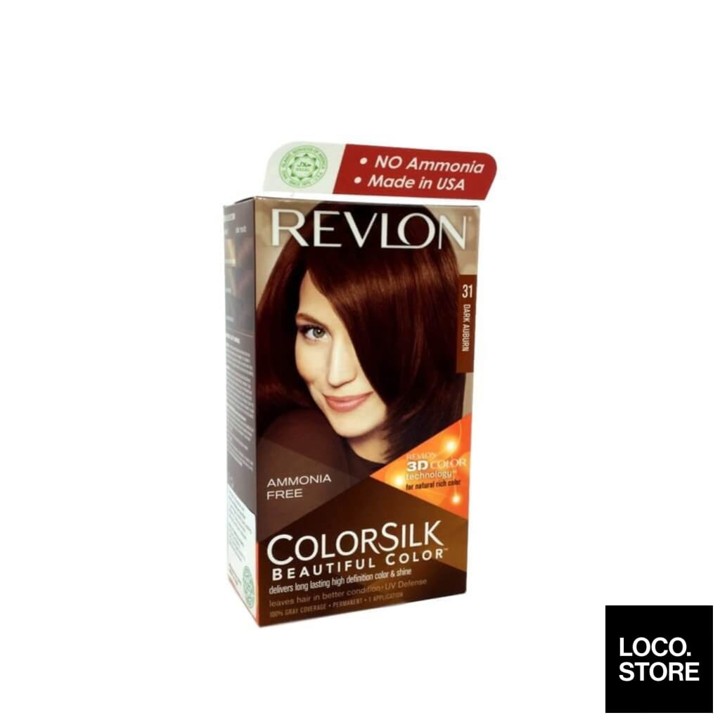 Revlon Colorsilk Hair Color - 31 Dark Auburn – Loco Store