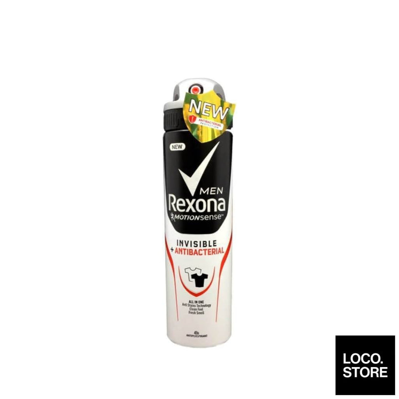 Rexona Deodorant Spray Men Invisible Dry + Antibac 150ml - 