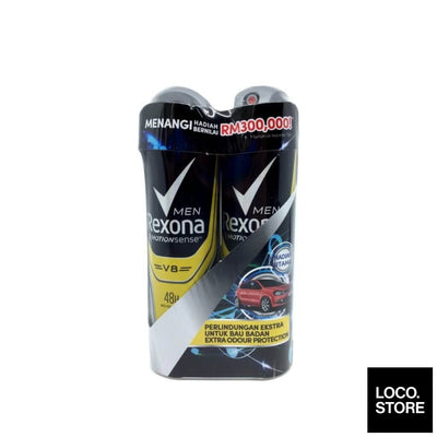 Rexona Spray Men - V8 (Twin Pack) 150ml X 2 - Bath & Body