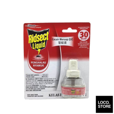 Ridsect Liquid 30N (Refill Pack) 30 nights/ 22ml - Household