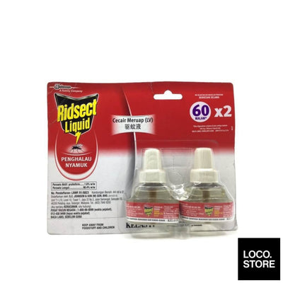 Ridsect Liquid 60N Refill (Twin Pack) 60 Nights (44ml) X 2 -
