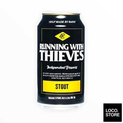 Running With Thieves Craft Beer 375ml Stout - Alcoholic 